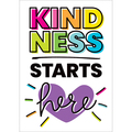 Carson Dellosa Kind Vibes Kindness Starts Here Poster 106042